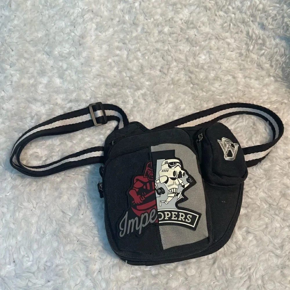 Disney Parks Star Wars Galaxy’s Edge Darth Vader Stormtrooper Messenger Bag